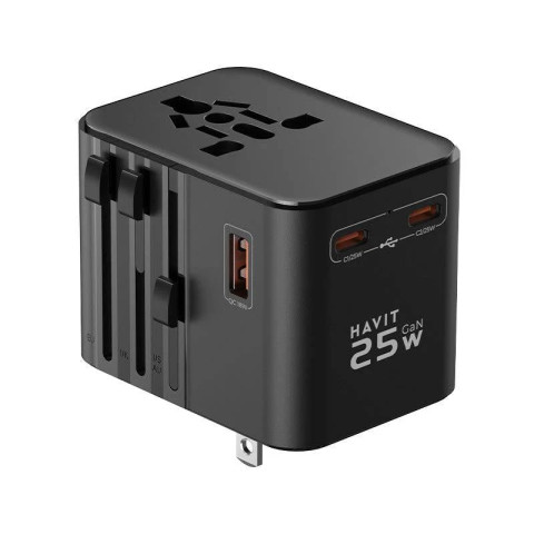 Havit UCT700 GaN Mobile Series Multi Csatlakozós Utazó töltő 25W