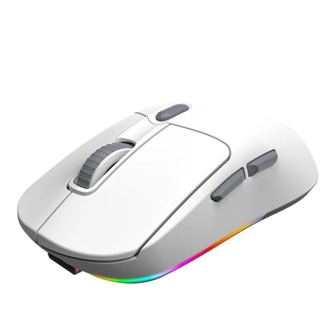 Meetion GW38 Tri-Mode Vezeték Nélküli Gamer Egér Dokkolóval - Fehér