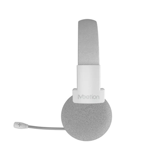 Meetion BTH002 Bluetooth Call Center Fejhallgató - Fehér