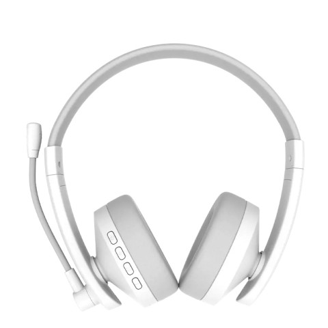 Meetion BTH003 Bluetooth Call Center Fejhallgató -Fehér