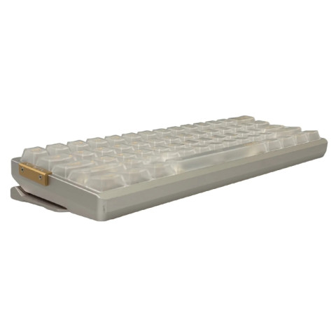 AULA AG60 PRO eSport Magnetic Switch Mechanikus Gamer Billentyűzet - Ezüst-Átlátszó