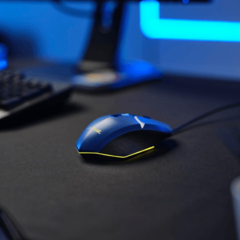 Trust GXT109 Felox Gamer Egér- Kék