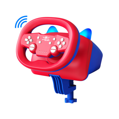 Spirit of Gamer RACE WHEEL PRO AIR - Gamer Kormány - Fekete