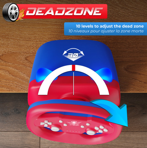 Spirit of Gamer RACE WHEEL PRO AIR - Gamer Kormány - Fekete