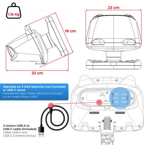Spirit of Gamer RACE WHEEL PRO AIR - Gamer Kormány - Fekete