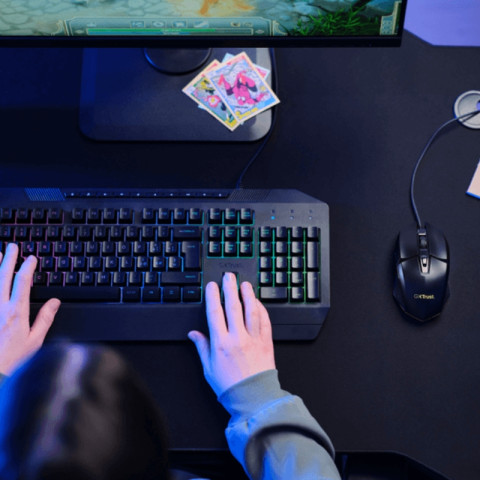 Trust GXT109 Felox Gamer Egér- Fekete