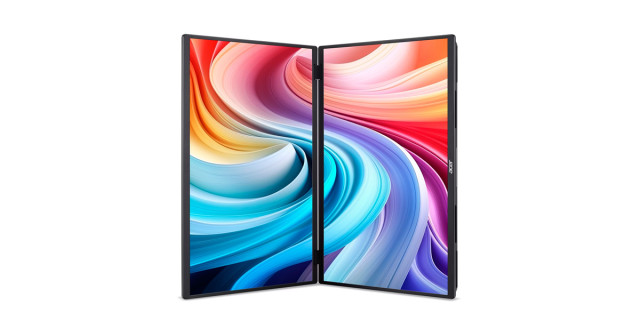 Acer PD193QEbmiuux Dual Screen Hordozható Monitor 19"