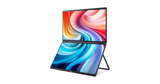 Acer PD193QEbmiuux Dual Screen Hordozható Monitor 19"