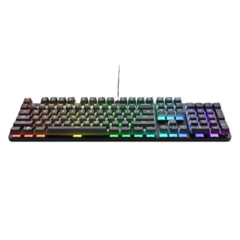 Trust GXT871 Zora Mechanikus Gamer Billentyűzet - Angol Kiosztás!