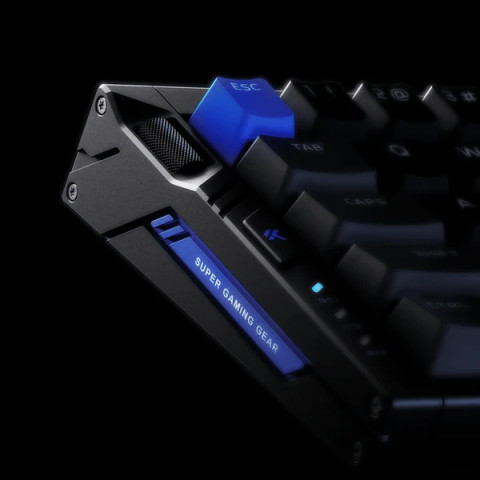 MCHOSE Ace 68 Turbo Hall Effect Magnetic Switch Mechanikus Gamer Billentyűzet 16K - Fekete