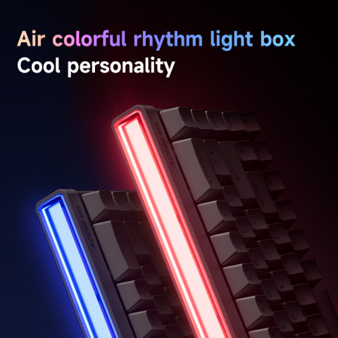 MCHOSE Ace 68 Air eSport Ultra Hall Effect Magnetic Switch Mechanikus Gamer Billentyűzet 8K - Fekete