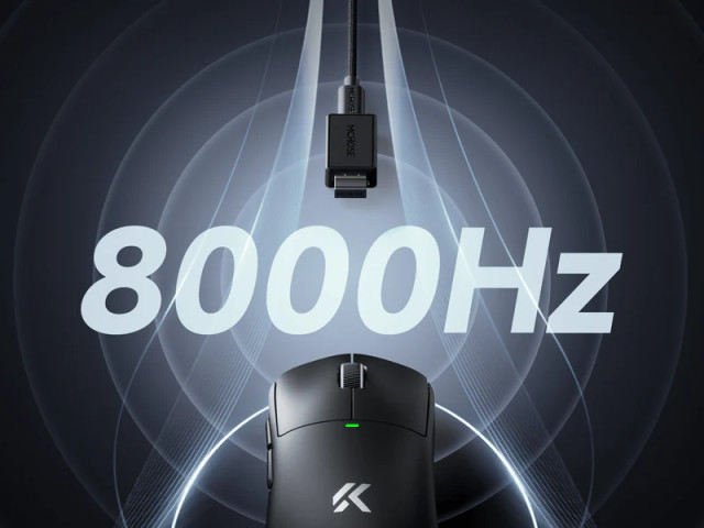 MCHOSE A5 V3 Ultra Light Tri-Mode 8K Vezeték Nélküli Gamer Egér