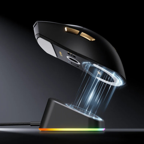 MCHOSE K7 Ultra Tri-Mode 8K Vezeték Nélküli Gamer Egér + Magnetic Dock