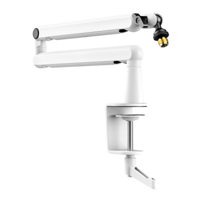 Fifine BM88W Low Profile mikrofonkar, fehér