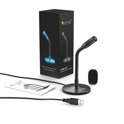 Fifine K050 Mini Gooseneck USB Kondenzátor Mikrofon