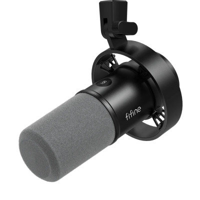 Fifine K688 USB/XLR dinamikus mikrofon, fekete