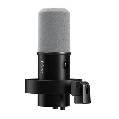 Fifine K688 USB/XLR dinamikus mikrofon, fekete