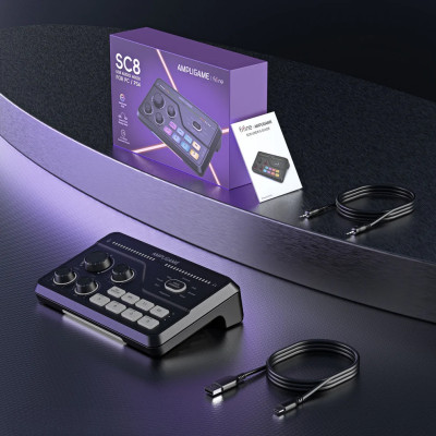 Fifine SC8 RGB keverő fekete