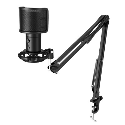 Fifine T683 USB Kondenzátor Mikrofon Szett, Fekete