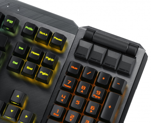 ASUS ROG Claymore II Mechanikus Vezeték Nélküli Gamer Billentyűzet - Magyar kiosztás