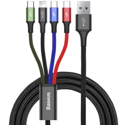 Baseus 4-in-1 kábel 1.2m