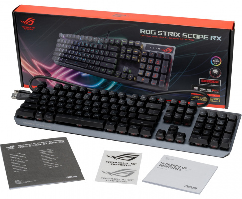 ASUS ROG Strix Scope RX Mechanikus Gamer Billentyűzet - Magyar kiosztás