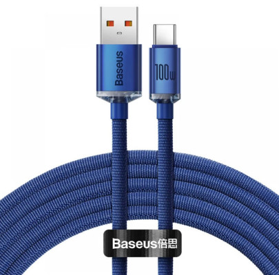 Baseus Crystal Shine 100W USB-A/USB-C kábel