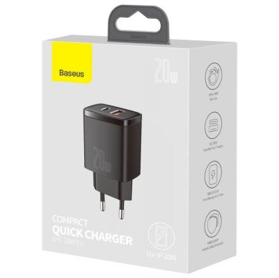 Baseus Compact 20W fali töltő