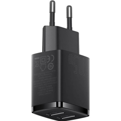 Baseus Compact 10.5W 2xUSB hálózati töltő