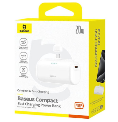 Baseus Compact 5000mAh 20W powerbank