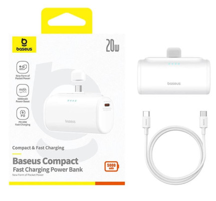 Baseus Compact 5000mAh 20W powerbank