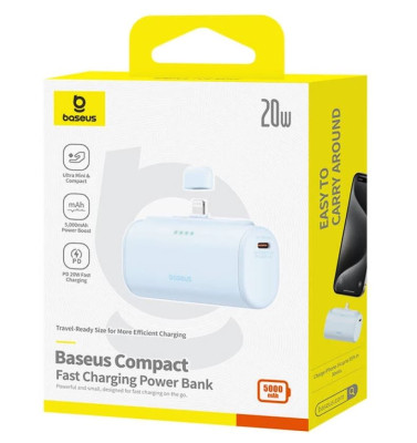 Baseus Compact 5000mAh 20W Power Bank