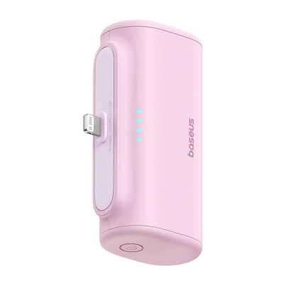 Baseus Compact Power Bank 5000mAh rózsaszín