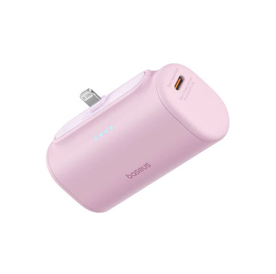 Baseus Compact Power Bank 5000mAh rózsaszín