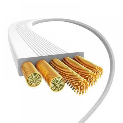 Baseus Free2Draw Mini behúzós USB-C kábel, 100W, 1m, fehér