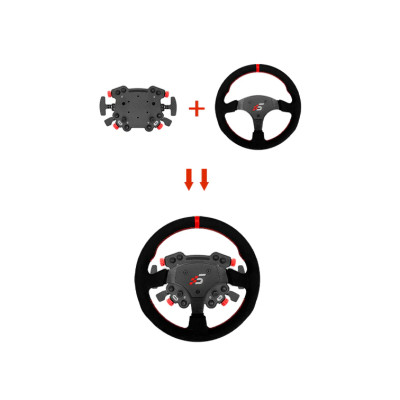 Simagic GT Pro Hub + P-330R
