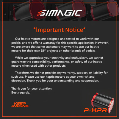 Simagic P-HPR Haptic Pedal Reactor