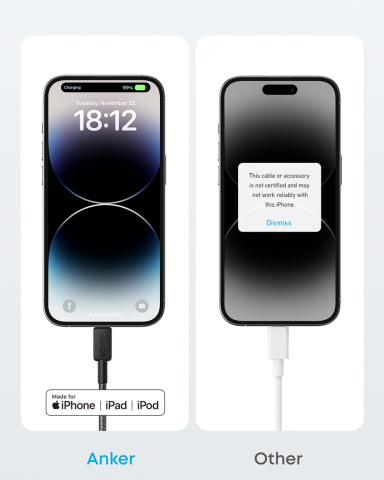 Anker 322 USB-C/Lightning kábel