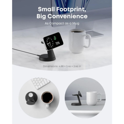 Anker MagGo 3-in-1 töltőállvány