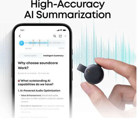 soundcore Work AI Voice Recorder