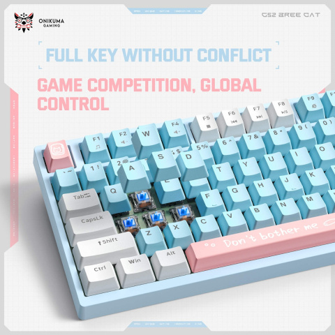 Onikuma G52 Mechanikus Gamer Billentyűzet
