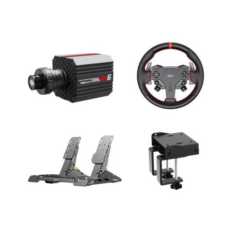 PXN-VD6 Bundle Gamer Kormány + Base + Pedál csomag 6Nm
