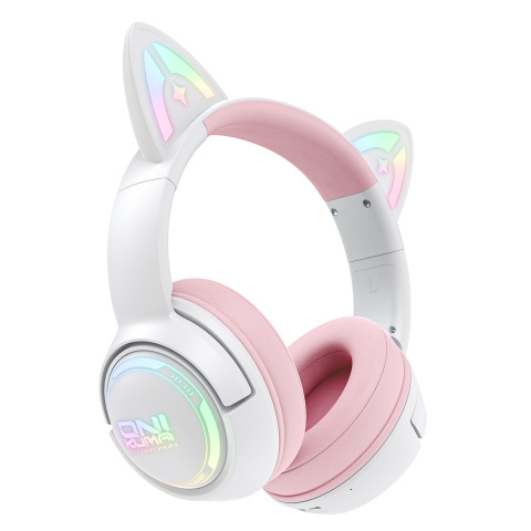 Onikuma GT838 Tri-Mode Vezeték Nélküli Gamer Headset - Cicafüles