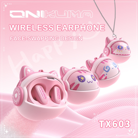 Onikuma TX603 Vezeték Nélküli Gamer Fülhallgató TWS