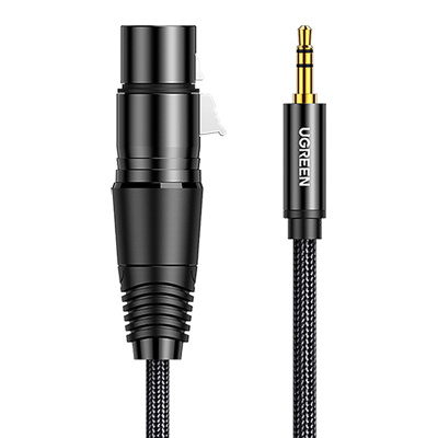 UGREEN AV182 XLR - 3,5 mm Jack Kábel 2m