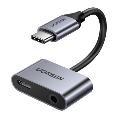 UGREEN 2-in-1 USB-C Audio és Töltő Adapter