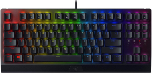 Razer BlackWidow V3 TKL Mechanikus Gamer Billentyűzet - Angol kiosztás