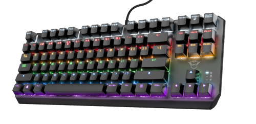 Trust GXT 834 Callaz Mechanikus Gamer Billentyűzet - Angol kiosztás