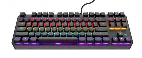 Trust GXT 834 Callaz Mechanikus Gamer Billentyűzet - Angol kiosztás