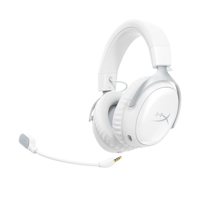 HyperX Cloud III S Wireless Gamer Headset - Fehér